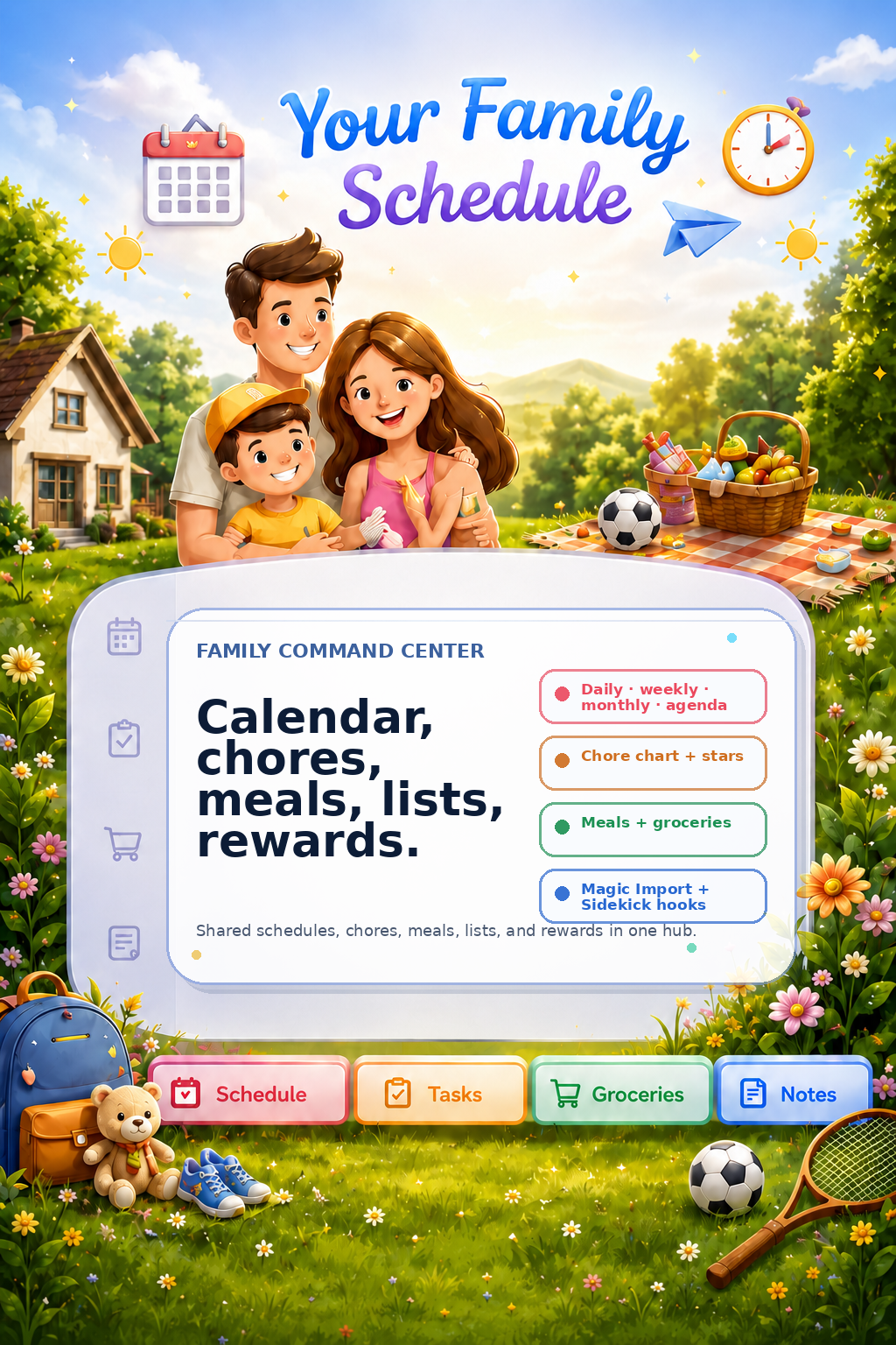 Your Family Schedule HomeSyncHub preview